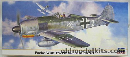 Hasegawa 1/72 Focke-Wulf Fw-190 A-6 Galland - Aircraft Of Luftwaffe Commander Of Fighter Operations BG Adolf Galland March 1944, 00268 plastic model kit